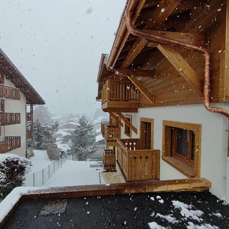 Appartement Familial Neuf Pres Du Village, 3 Chambres, Balcon Sud, Parking, Proche Ski-Bus, Samoens - Fr-1-642-80 Samoëns Exterior foto